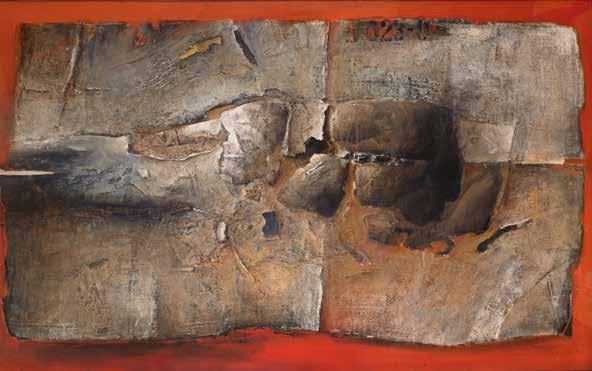 1989 farost, olaj, 90 122 cm Memento II,