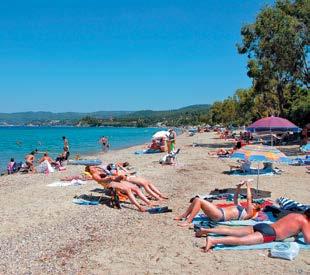 Neos Marmaras nagy strand Thesszaloniki Pella és Politis Kikötõ Athene Nagy strand A Halkidiki fél sziget Sithónia félszigetén, Thessza