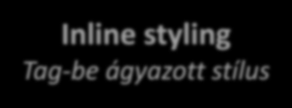 Formázás II.