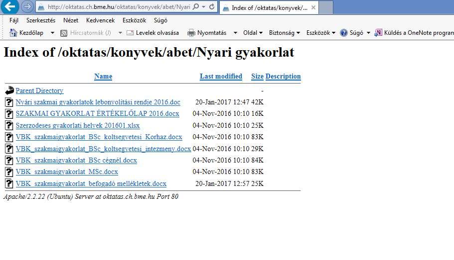 hu/oktatas/konyvek/abet/nyari%20gyakorlat/ 9 10 Nyári szakmai gyakorlati