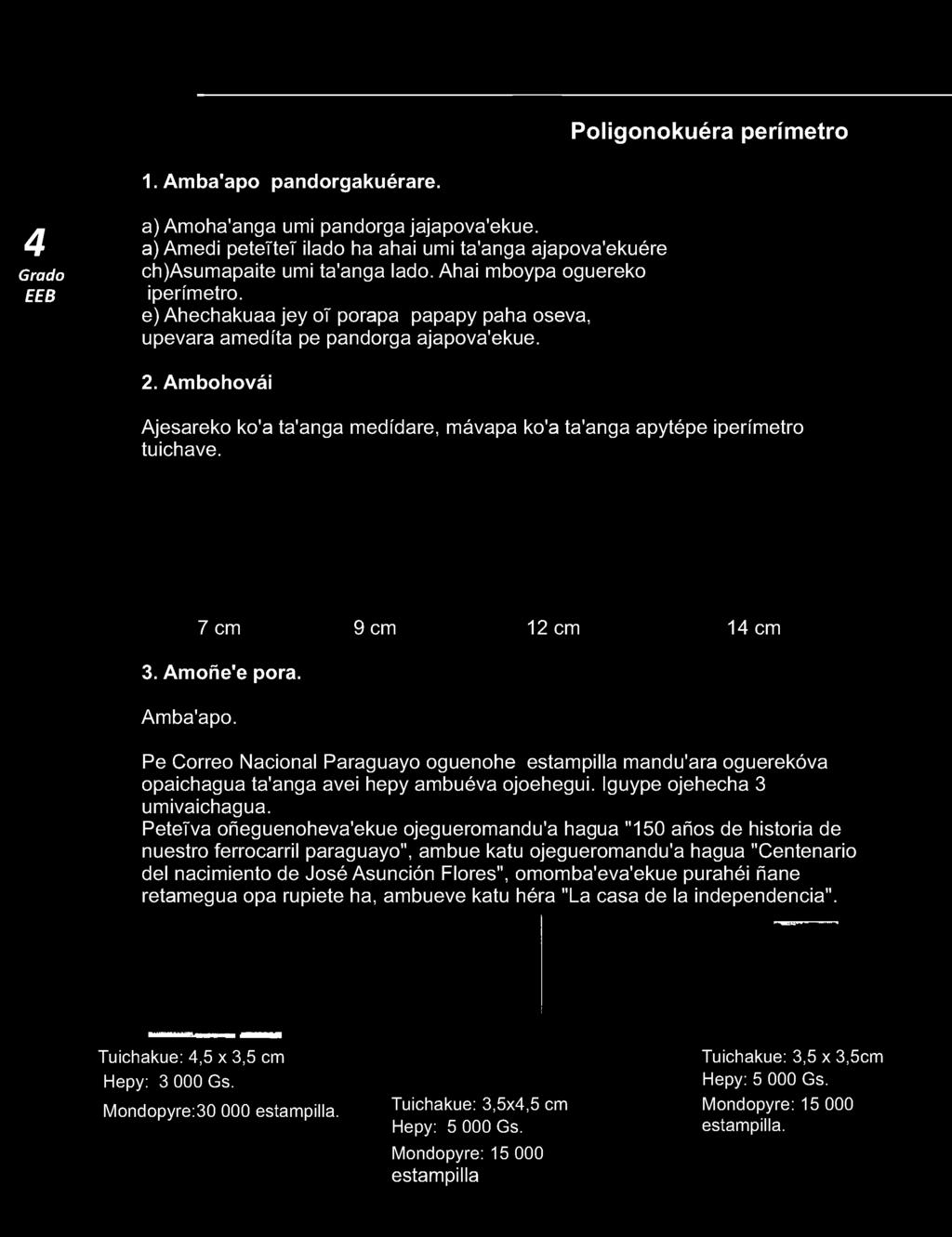 Poligonokuéra perímetro I.A m b a'ap o pandorgakuérare.