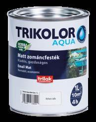 magasfényű selyemfényű Trinát Aqua univerzális alapozó TRILAK Gyorsan száradó,