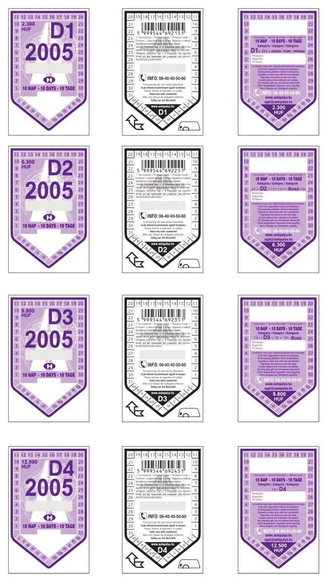 2004/155. szám M A G Y A R K Ö Z L Ö N Y 12459 3. számú melléklet a 125/2004. (X. 26.) GKM rendelethez [4. szá mú mel lék let a 26/2004. (III. 11.