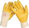 Double Tex latex hab finomkötött kesztyű kétszer mártott tenyérrész és a kesztyű 3/4 része az optimális védelem érdekében nedves környezetben is varrás nélküli