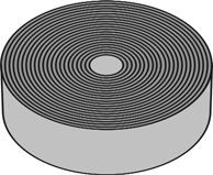 522 1853 5 x 500 x 10 000 "V"-minõség= Antisztatikus: DIN 22100-7 szerint (felületi és átmenõ ellenállás <1 x 10 6 Ohm, DIN IEC 60093/VDE 0303 30.