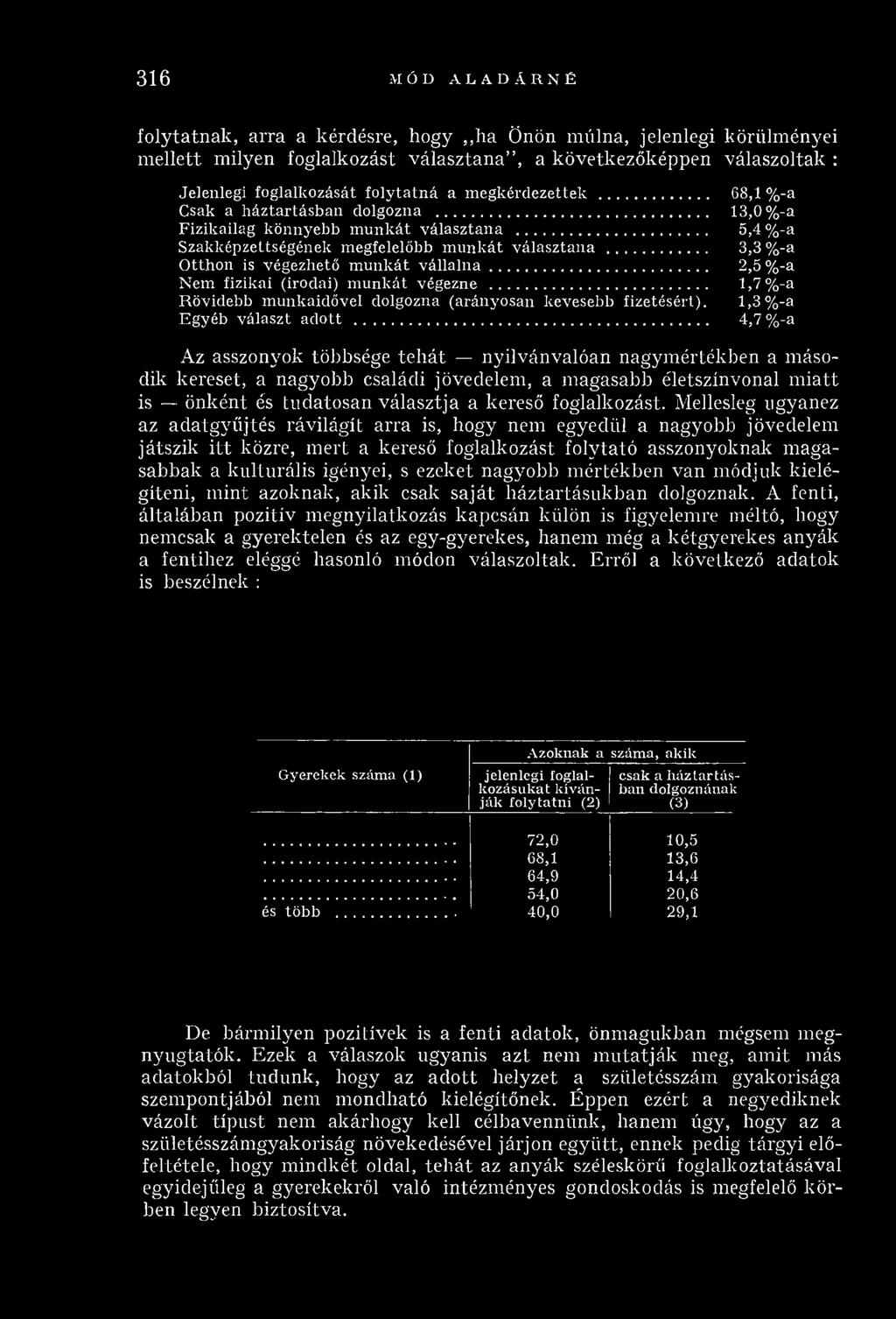 .. 5,4 % -a S z a k k é p z e ttség é n e k m egfelelőbb m u n k á t v á l a s z t a n a... 3,3 % -a O tth o n is v ég ezh e tő m u n k á t v á l l a l n a.