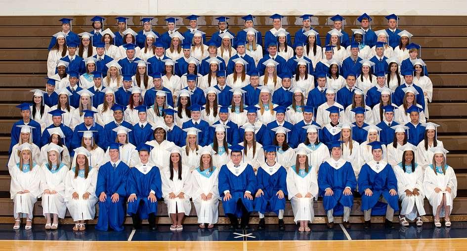 PAGE 14 SPECIAL SECTION, SATURDAY,JULY9,2011 Members of the Hanover Area Junior-Senior High School Class of 2011, from left, first row, are Veronica Blendick, Courtney Prozeralik, Samantha Proctor,