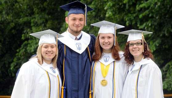 Third row: Olivia Wrubel, Felipe Ochoa, Thomas Gregory, Christopher D. Distefano, Thomas Lloyd NORTHWEST AREA HIGH SCHOOL Adams, Corey James Kittle, Kyle J. Kramer, Randy Todd Yeager, Garrett J.