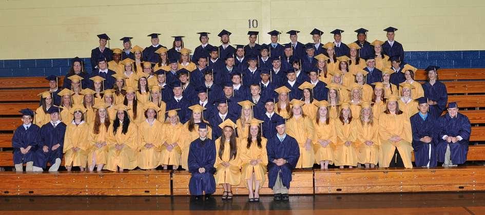Valedictorian David A. LaBar Jr. and salutatorian William J. Novick proudly represent the West Side Career and Technology Center Class of 2011.