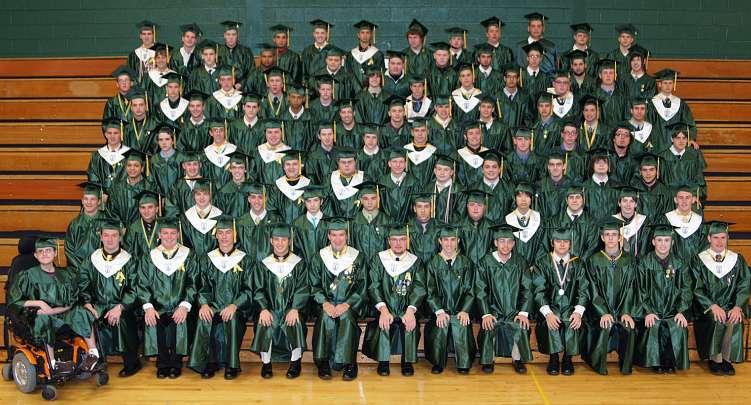 Second row: Eric Eramo, Donny Flannelly, David Dorbad, Palmer Denisco, Joey Kopetchny, AJ Lemardy, Ian Scrobola, Matt Vavrek, Xuan Kang, Zachary Troy, Eric Werbin WYOMING AREA HIGH SCHOOL and Ryan