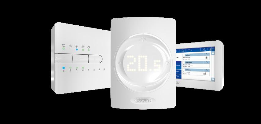 Mywavinhome.com távoli elérés Wavin Tempower mennyezeti fűtő-hűtő rendszer távoli szabályozása a www.mywavinhome.com website használatával lehetséges.