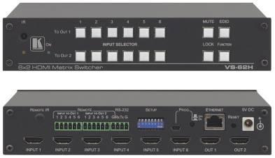 VS-62H 6x2 HDMI マトリックススイッチャー VS-42HN 4x2 HDMI マトリックススイッチャー VS-44HN 4x4 HDMI マトリックススイッチャー VS-48HN 4x8 HDMI マトリックススイッチャー VS-66HN 6x6 HDMI マトリックススイッチャー スイッチャー & ルーター 希望小売価格 261,500 仕様入力 :6 HDMI 出力 :2