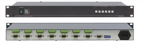 コントロール : フロントパネル RS-232 帯域幅 :400MHz( 映像 ) 100kHz ( 音声 ) スイッチ所要時間 : 5ms 未満外形寸法 :48.3cm x 17.8cm x 4.