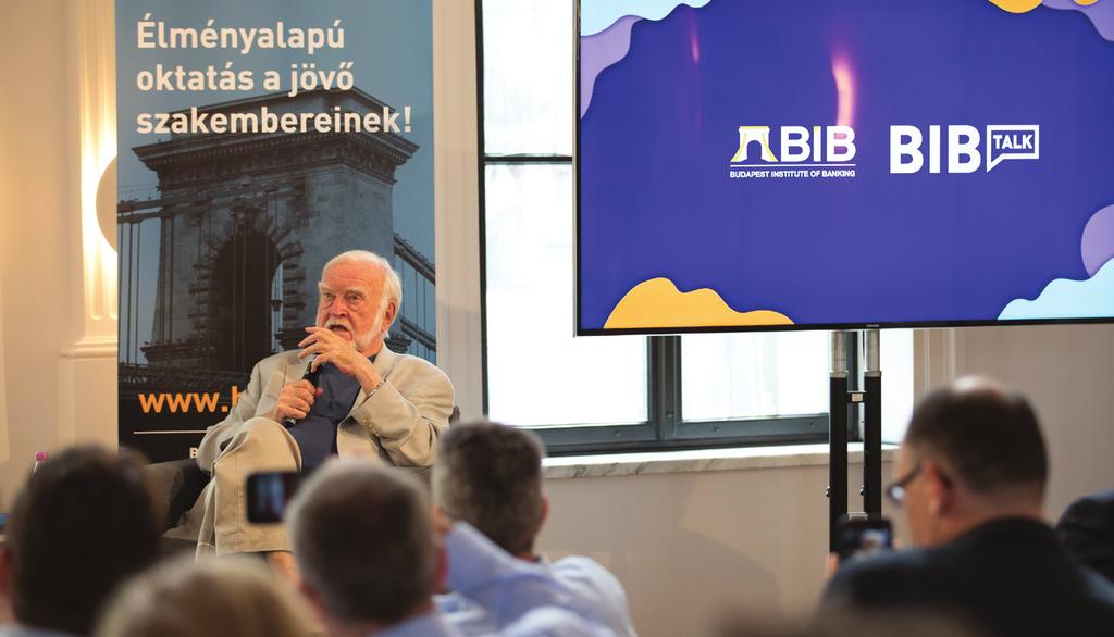 Az első BIB TALKS vendége: Csíkszentmihályi Mihály www.bib-edu.