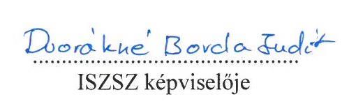 A ot az Iskolai Szülői Szervezet 2018. év augusztus hó 29. napján tartott ülésén megtárgyalta.