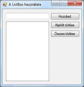 A Logikai ÉS művelet gombra kattintáskor deklaráljuk egy logikai változót, melynek értéke legyen a két jelölőnégyzet Checked tulajdonsága a logikai ÉS művelettel összekapcsolva!
