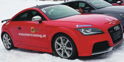 10 Banner SZPONZORÁLÁS NAGYOBB MENETBIZTONSÁG TÉLEN A Banner támogatja a winterfahrtraining.