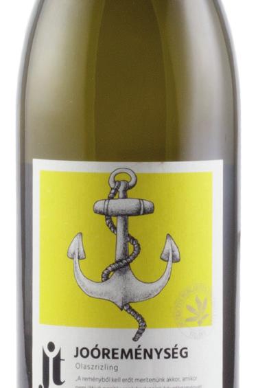 JOÓ TAMÁS PINCÉSZET Olaszrizling 2018 (Villányi Borvidék/Wineregion Villány/Weingebiet Villány) Újvilági, fiatalos, lendületes.