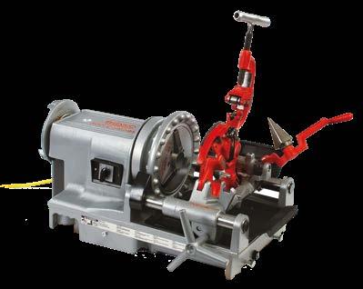 liter RIDGID olajat mellékelünk. 300 COMPACT ⅛ 2 (141 hajtóműves menetmetsző 4 -ig).
