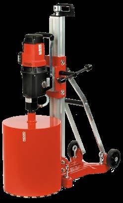 46783 182,- FÚRÁS RIDGID HC-2W-RB-3W gyémántfejes fúrógép minden