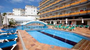 GÖRÖGORSZÁG / RODOSZ SPANYOLORSZÁG / MALLORCA FP 111 SUNNA PARK www.hotelsunnapark.com (00 34) 971 686 750 Fekvése: A szálloda Paguera üdülővárosában, a tengerparttól kb. 200 m-re fekszik.