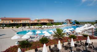 TÖRÖKORSZÁG / BELEK U CRYSTAL FAMILY RESORT & SPA www.crystalhotels.com.tr (00 90) 242 731 1050 Fekvése: A családbarát szálloda közvetlenül a homokos-aprókavicsos tengerparton fekszik, Belektől kb.