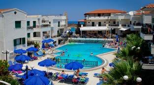 GÖRÖGORSZÁG / KRÉTA FP www.elmisuites.com (00 30) 289 702 5030 PORTO GRECO VILLAGE (EX. ELMI SUITES) Fekvése: A szálloda Hersonissos városában fekszik, a városközponttól kb.