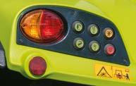 Load-Sensing rendszerrel Ezen felül akár három mechanikus vagy öt elektrohidraulikus kör áll rendelkezésre.