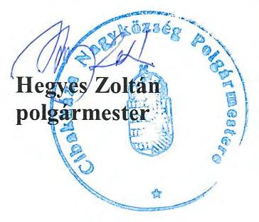 )A Képviselő-testület felkéri a polgármestert, hogy ezen határozat szerinti pályázat meghirdetésétől illetve közzétételéről gondoskodjék, mégpedig úgy, hogy az megjelenjék a Belügyminisztérium