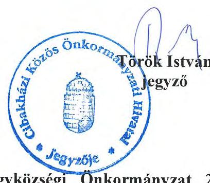 -ben történő törzsrészvény vásárlási szándékáról Cibakháza Nagyközségi Önkormányzat Képviselő -testülete Magyarország helyi önkormányzatairól szóló 2011. évi CLXXXIX. törvény 107.