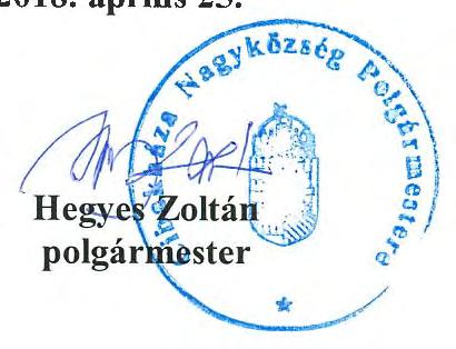 ) önkormányzati határozata a 2017.