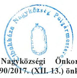 községi Onkormányzat Képviselő- / testületének 2018. évi munkatervéről szóló 190/20 ',-,_(XJL-13.
