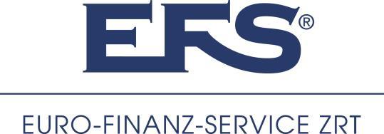 EFS Euro Finanz Service Biztosításközvetítő Zártkörűen Működő Részvénytársaság A pénzmosás és a terrorizmus finanszírozása megelőzéséről és megakadályozásáról