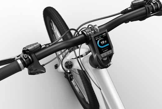Nyon A világon az első e-bike fedélzeti számítógép, amely minden funkciót magába foglal.