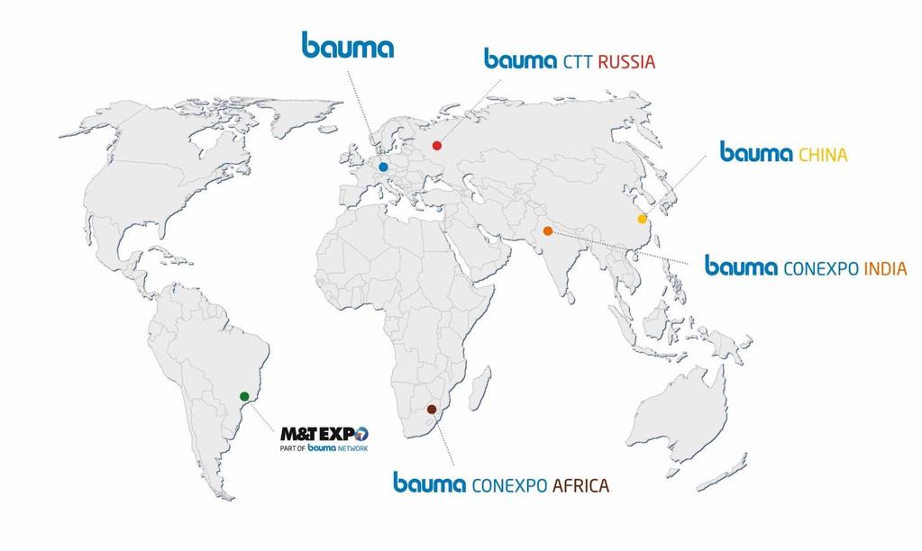 bauma NETWORK: erős hálózat globális kompetencia RUSSIA