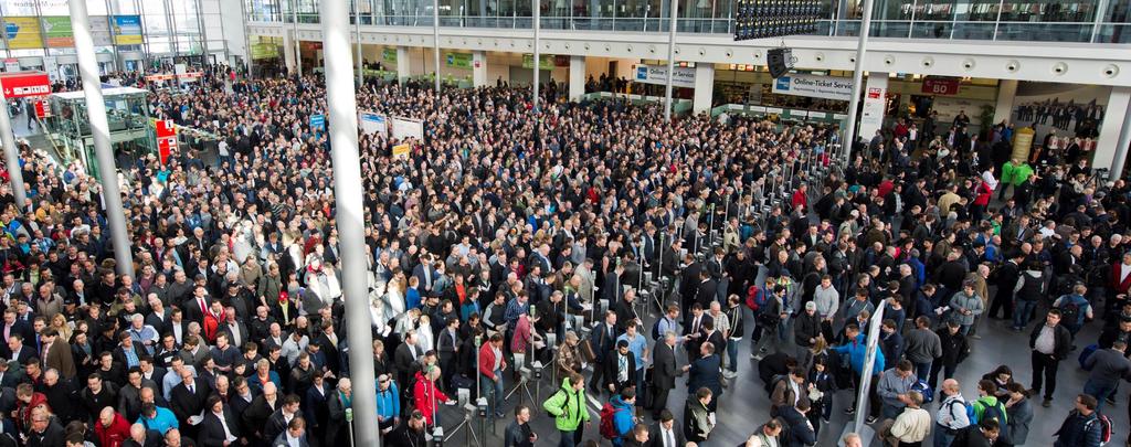 A bauma motivál Messe München