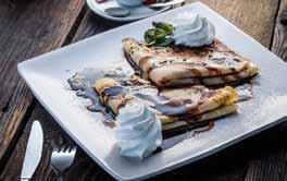 Palacsinta zserbósan finomítva Zserbó pancakes (lots of nuts)