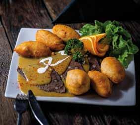 with green pepper gravy and truffle seasoned croquettes 6990 Ft CHEFÜNK AJÁNLATA VADFOGÁSOK GAME