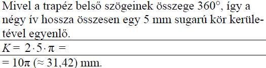 első megoldás második megoldás első megoldás második megoldás 771. Egy háromszög egyik oldalának hossza 6 cm. Az ezeken nyugvó két szög 50º és 60º.