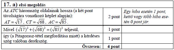 6x 2y = 10 egyenletű k körre, és számítsa ki az AB húr hosszát!