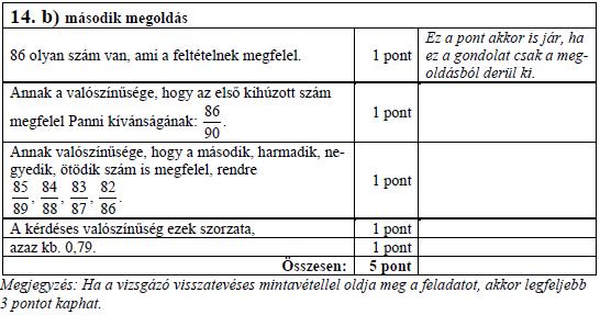 353. A héten az ötös lottón a következő számokat húzták ki: 10, 21, 22, 53 és 87. Kata elújságolta Sárának, hogy a héten egy két találatos szelvénye volt.