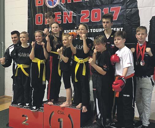 KADAŇ/MOST O víkendu se v Kadani odehrál mezinárodní turnaj v Kick boxu Bohemia open 2017.
