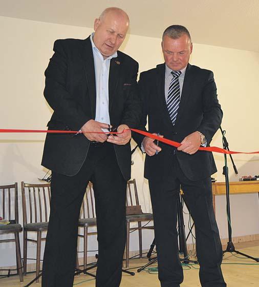 Slavnostního otevření se zúčastnil hejtman Ústeckého kraje Oldřich Bubeníček, radní Ústeckého kraje Radek Belej, předseda představenstva Krajské zdravotní Jiří Novák a také další zástupci