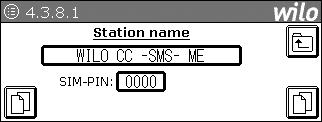 oldal) * A küldésismétlés (Repetit. of sending) idejének és az eseményenkénti és hívószámonkénti SMS üzenetek maximális számának (Max.