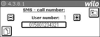 SMS-szám Gyári beállítás 1 15 999 1 2 10 MEGJEGYZÉS: Ez az oldal csak akkor kerül megjelenítésre, ha a 2.