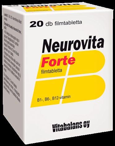 Hatóanyag: cetirizin-dihidroklorid 1579 Ft Eredeti ár: 1859 Ft Megtakarítás: 280 Ft Egységár: 15,8 Ft/db B1,B6, B12 vitamin ITAB/201904/ALMA/IBUCETNEURO Neurovita Forte 20x A Neurovita Forte B1