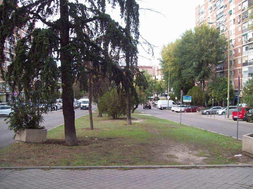 DISTRITO FUENCARRAL EL PARDO Remodelación de la Mediana de la Calle Ginzo de
