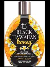 Kiszerelés: 400 ml/22 ml Black Honey Szoláriumozás előtti krém, 200x-os bronzosítóval