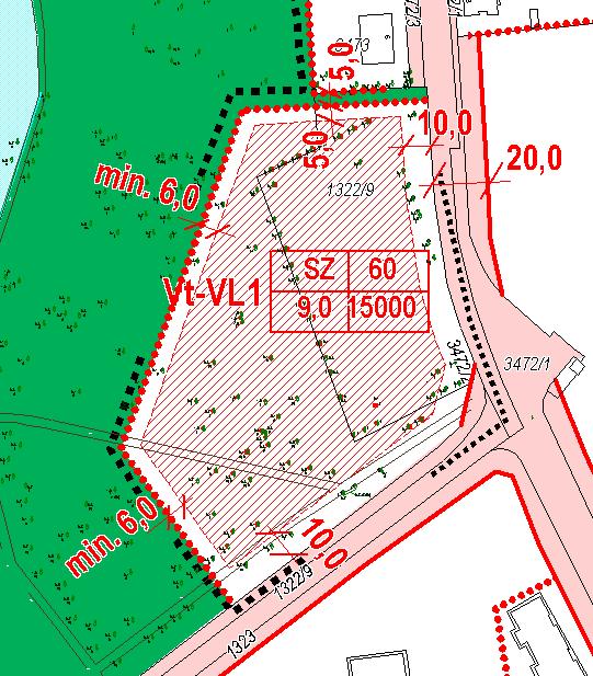 AJKA HELYI ÉPÍTÉSI SZABÁLYZATÁNAK MÓDOSÍTÁSA EGYEZTETÉSI ANYAG ÉTV. 9/A. SZERINT 7 A 2007-es szabályozási tervhez részletes geodéziai felmérést és fafelmérést is készíttetett az Önkormányzat.