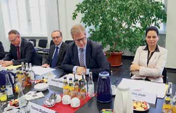 Freien Berufe in der Staatskanzlei statt.
